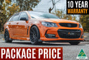 VF Commodore S2 Wagon Full Lip Splitter Set