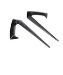 Carbon Print Aero DYNAMIC Bumper Splitters Lip Spoiler & Diffuser BodyKit for Tesla Model 3 2019-2023