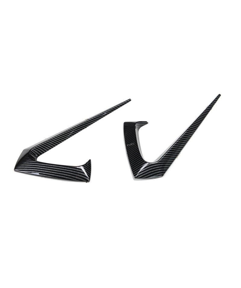 Carbon Print Aero DYNAMIC Bumper Splitters Lip Spoiler & Diffuser BodyKit for Tesla Model 3 2019-2023