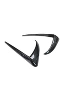 Carbon Print Aero DYNAMIC Bumper Splitters Lip Spoiler & Diffuser BodyKit for Tesla Model 3 2019-2023