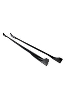 Gloss Black Aero DYNAMIC Bumper Splitters Lip Spoiler & Diffuser BodyKit for Tesla Model 3 2019-2023