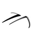 Gloss Black Aero DYNAMIC Bumper Splitters Lip Spoiler & Diffuser BodyKit for Tesla Model 3 2019-2023