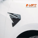 Gloss Black Aero DYNAMIC Bumper Splitters Lip Spoiler & Diffuser BodyKit for Tesla Model 3 2019-2023