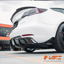 Gloss Black Aero DYNAMIC Bumper Splitters Lip Spoiler & Diffuser BodyKit for Tesla Model 3 2019-2023