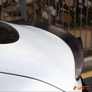 Revozport Style Carbon Fibre Rear trunk boot lip Spoiler Wing for Tesla Model 3 2019-2023