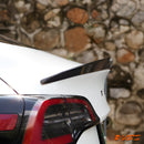 Revozport Style Carbon Fibre Rear trunk boot lip Spoiler Wing for Tesla Model 3 2019-2023