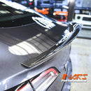 High Kick Carbon Fibre Rear trunk boot lip Spoiler Wing for Tesla Model 3 2019-2023