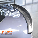 High Kick Carbon Fibre Rear trunk boot lip Spoiler Wing for Tesla Model 3 2019-2023