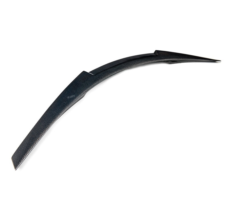 GT-V Style Carbon Fibre Rear trunk boot lip Spoiler Wing for Tesla Model S 2013-2018