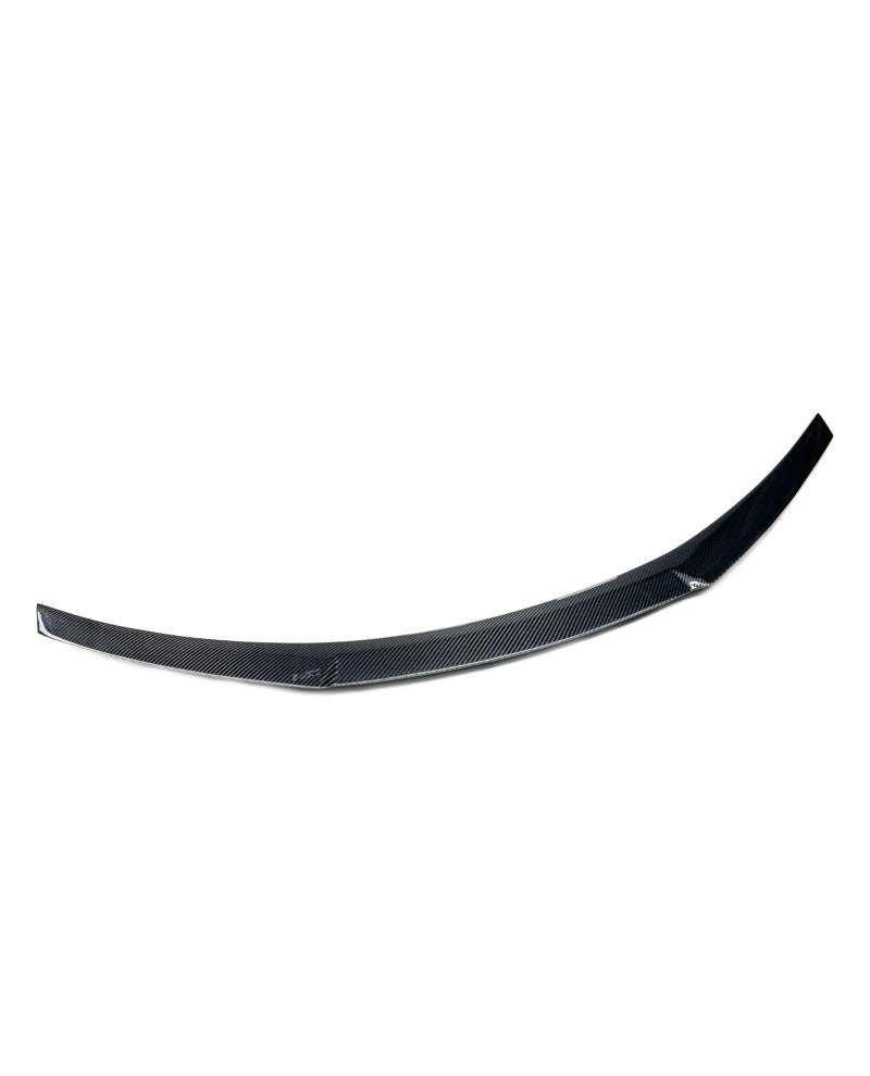 GT-V Style Carbon Fibre Rear trunk boot lip Spoiler Wing for Tesla Model S 2013-2018