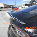 GT-V Style Carbon Fibre Rear trunk boot lip Spoiler Wing for Tesla Model S 2013-2018
