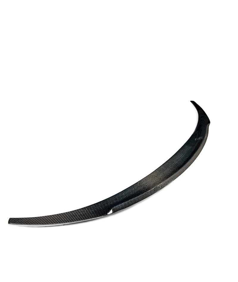 Revozport Style Carbon Fibre Rear trunk boot lip Spoiler Wing for Tesla Model 3 2019-2023