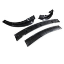 Carbon Print Aero DYNAMIC Bumper Splitters Lip Spoiler & Diffuser BodyKit for Tesla Model Y