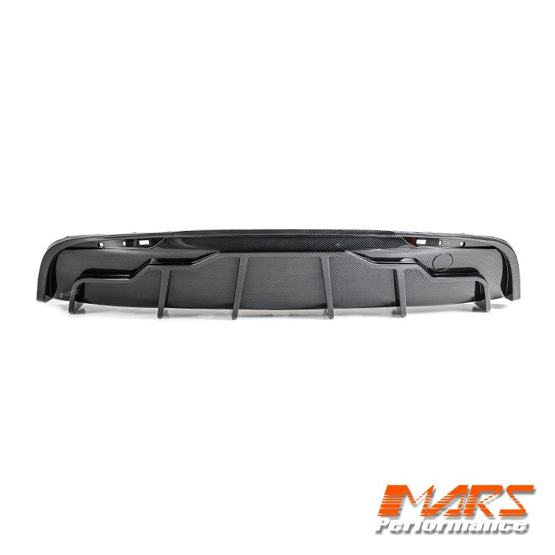 Carbon Print Aero DYNAMIC Bumper Splitters Lip Spoiler & Diffuser BodyKit for Tesla Model Y