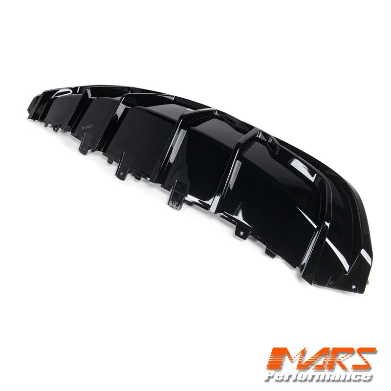 Gloss Black Aero DYNAMIC Bumper Splitters Lip Spoiler & Diffuser BodyKit for Tesla Model Y