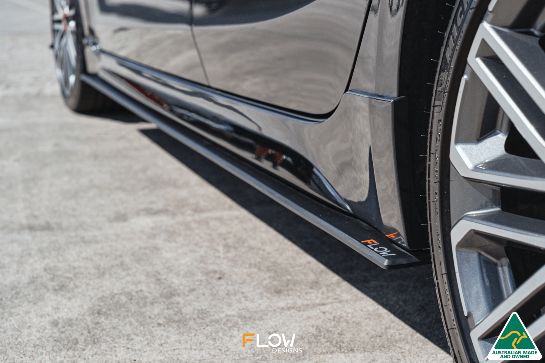 DISCONTINUED SANDED MATTE FINISH - Cerato GT PFL/FL Side Skirt Splitters (Pair)