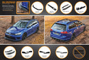 MK7 Golf R Wagon - Full Lip Splitter Set