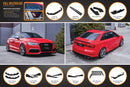 S3 8V Sedan Pre-Facelift V3 Full Lip Splitter Set