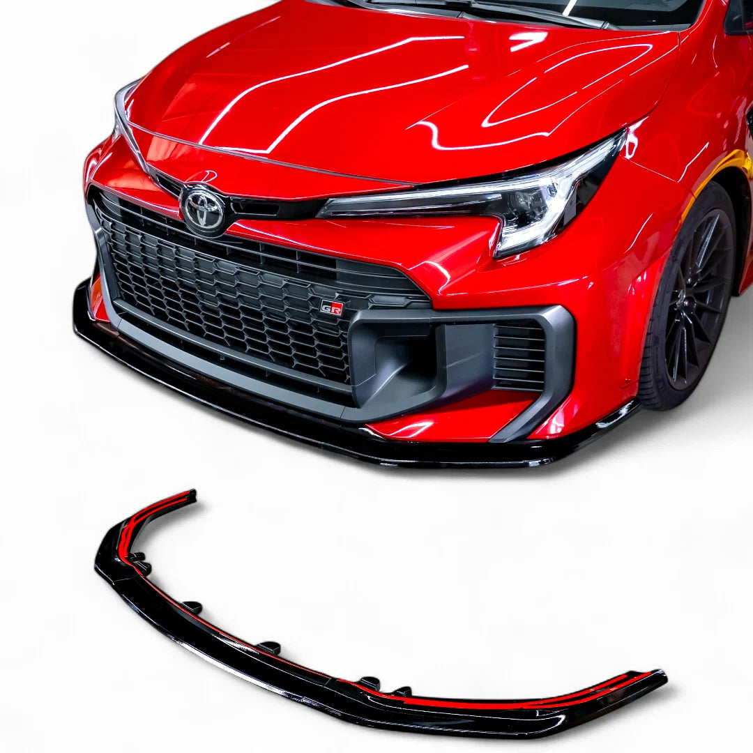 AFD S-Spec Front Lip / Under Spoiler (3-Piece) for Toyota GR Corolla 2025-2026