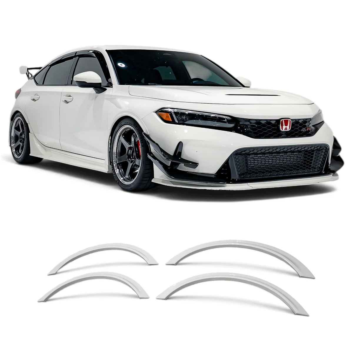 AFD Paint Matched Fender Flares (+5mm) for Honda Civic Type R (FL5) 2023-2027