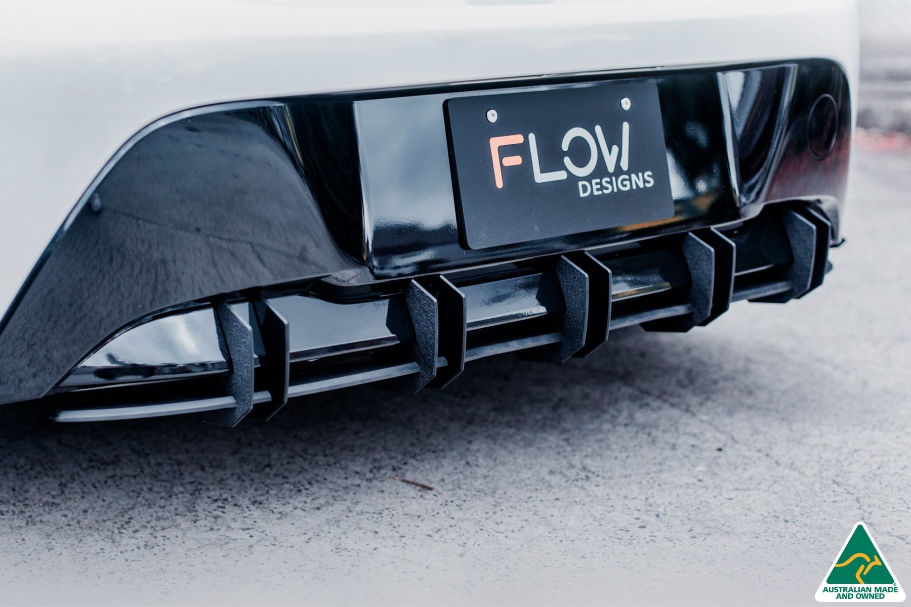 DISCONTINUED SANDED MATTE FINISH - Corolla MZEA12R/ZWE211R ZR 2018-2022 Flow-Lock Rear Diffuser