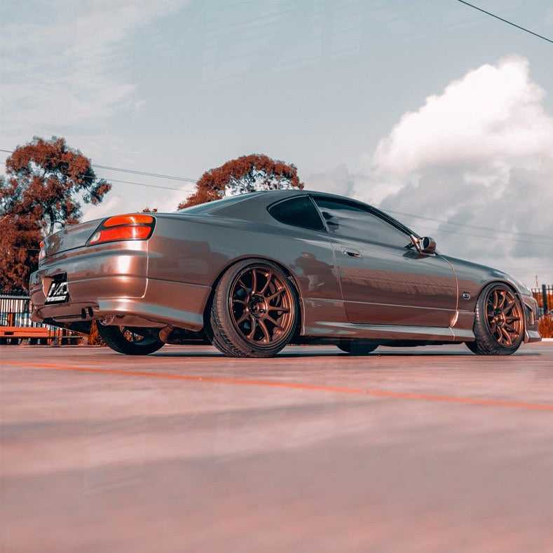 JDM S15 AERO Style Rear Spats For 1999-2002 Nissan 200SX S15