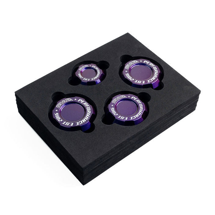 SUYA Car Supplies - Engine Bay - Oil Caps (Painted) for Subaru BRZ / Levorg / WRX & Other Models