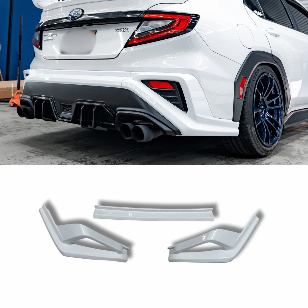 AFD S-Spec Paint Matched Rear Bumper Covers for Subaru WRX (VB) 2022-2026