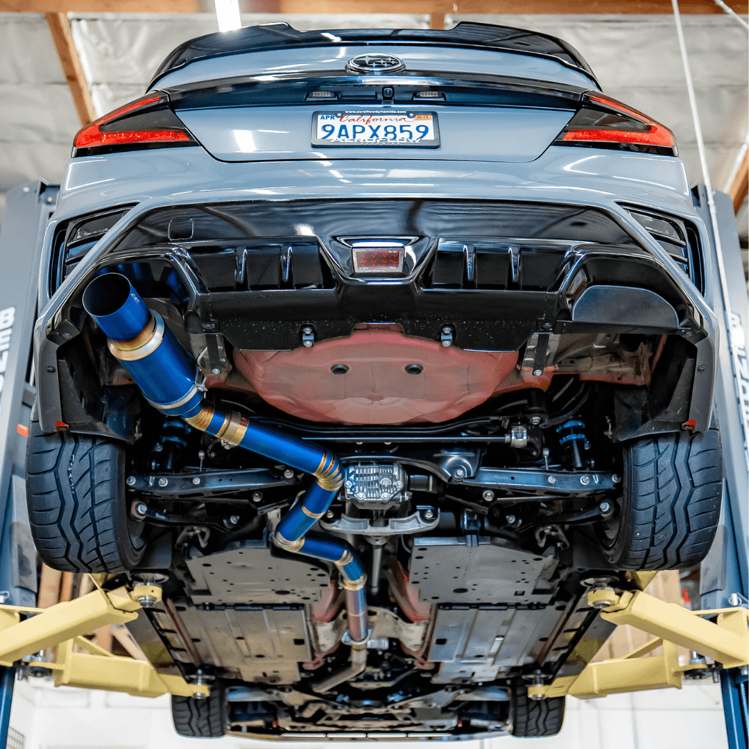 AFD Full Titanium Single Exit 3" Cat Back Exhaust for Subaru WRX (VB) 2022-2025