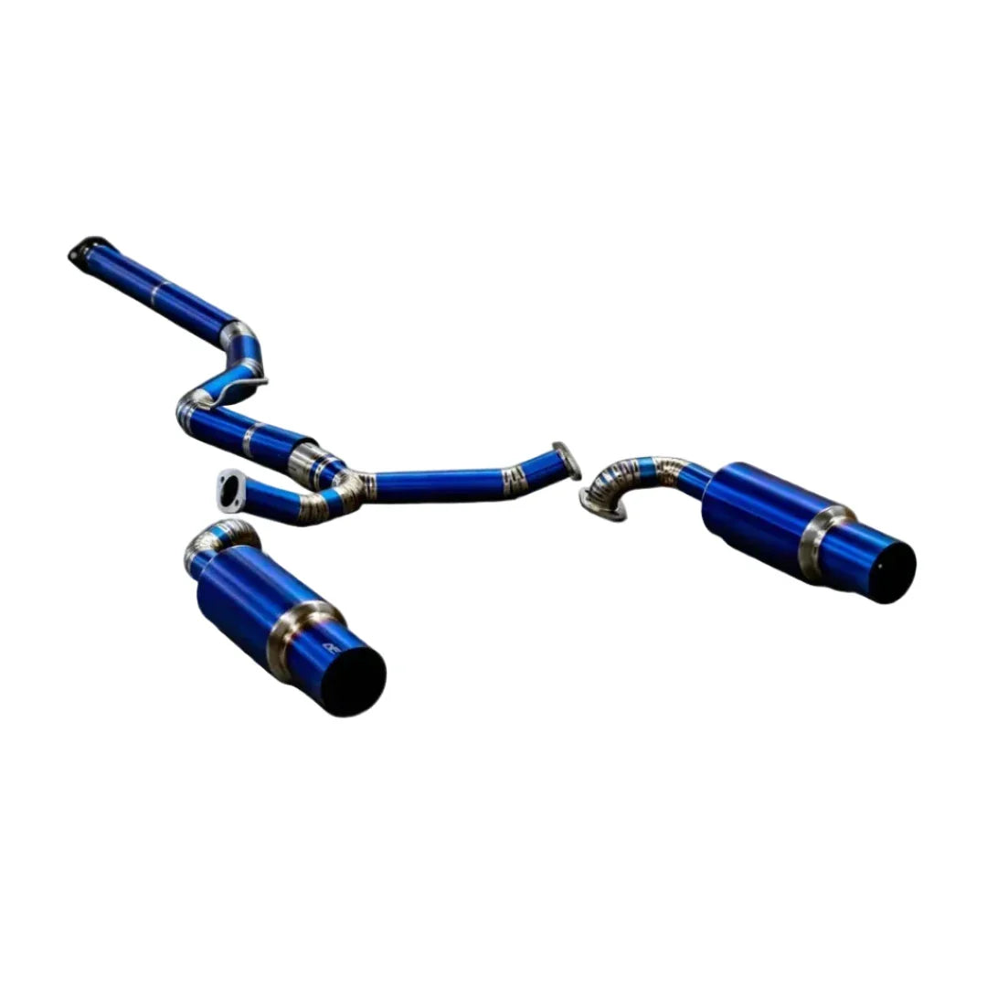 AFD Full Titanium Dual Exit 3" Cat Back Exhaust for Subaru WRX (VB) 2022-2025