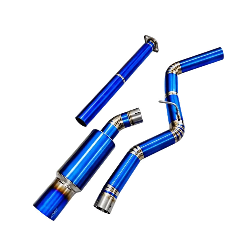 AFD Full Titanium Dual Exit 3" Cat Back Exhaust for Subaru WRX / STI (VA) 2015-2021