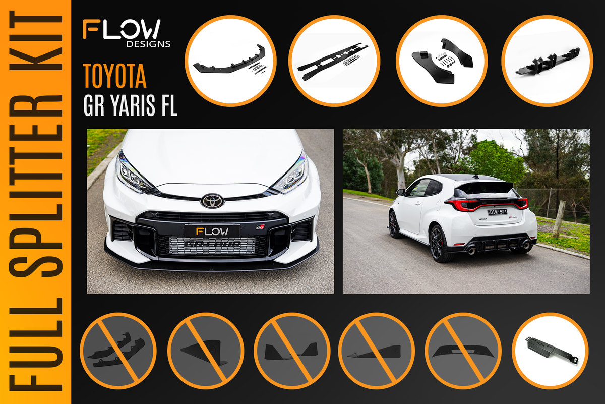 Toyota Yaris GR Gen2 2025 Full Lip Splitter Kit