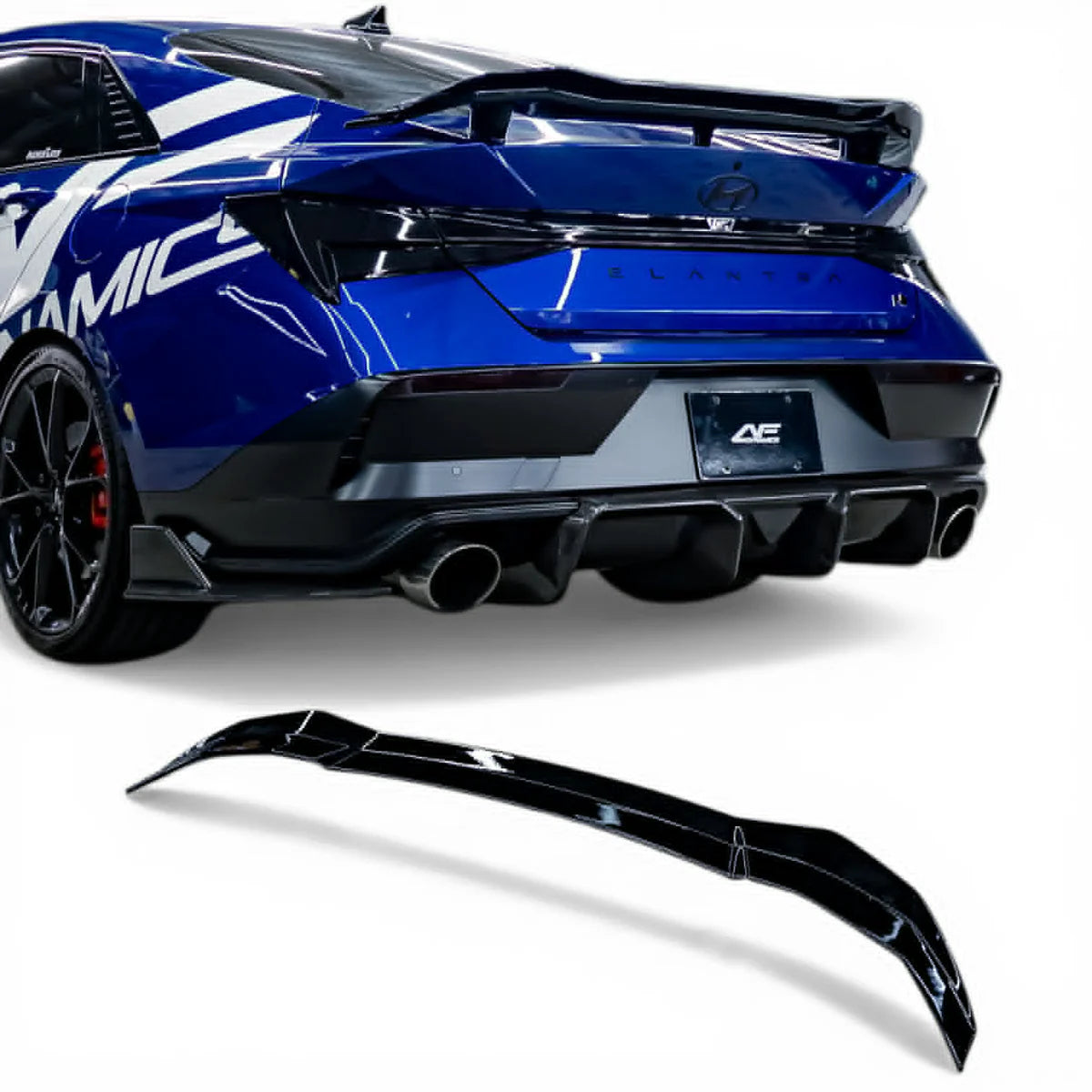 AFD Wing Spoiler Add-On to suit OEM Wing Spoilers for Hyundai i30 N (CN7) 2022-2026