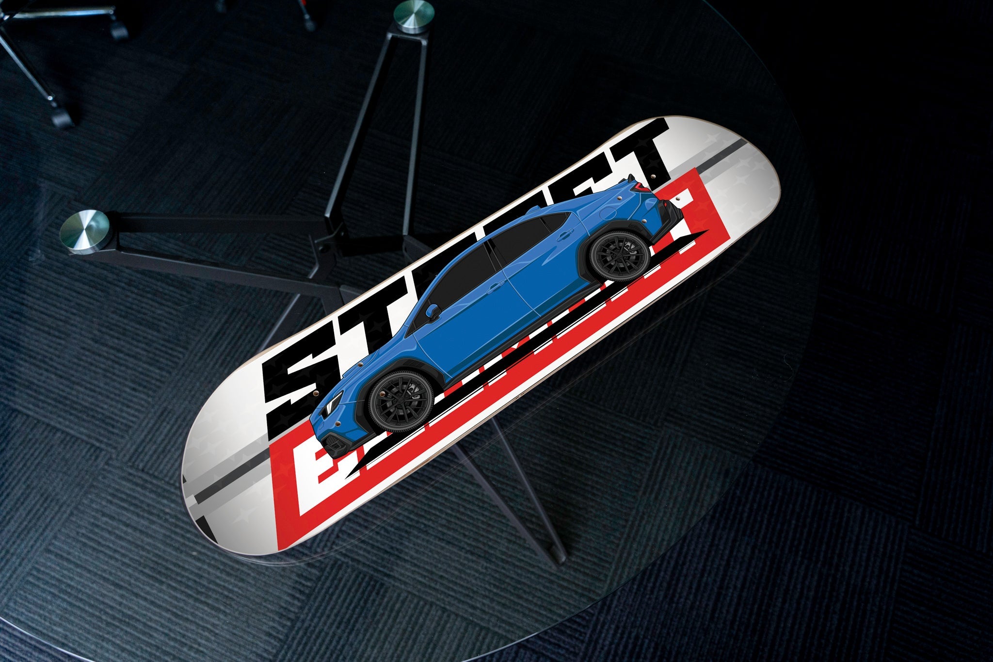 Street Element Exclusive - 2022+ Subaru WRX VB Skateboard Deck