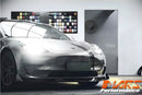 Carbon Print Aero DYNAMIC Bumper Splitters Lip Spoiler & Diffuser BodyKit for Tesla Model 3 2019 - 2023 - Mars Performance