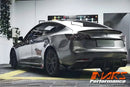 Carbon Print Aero DYNAMIC Bumper Splitters Lip Spoiler & Diffuser BodyKit for Tesla Model 3 2019 - 2023 - Mars Performance