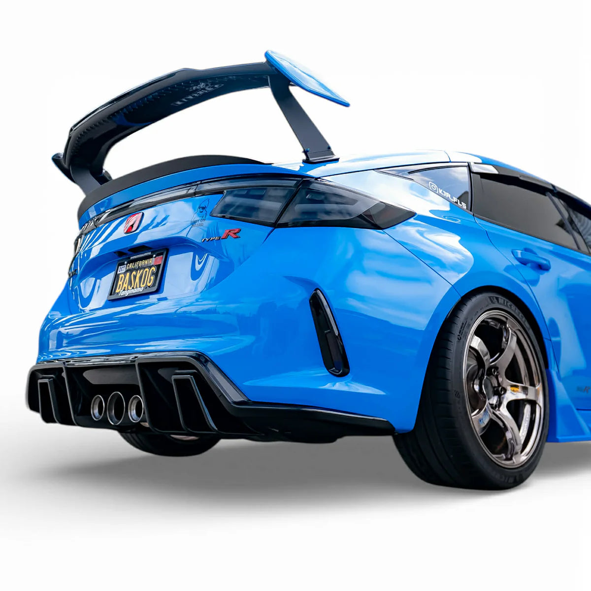 AFD Kogeki-Spec Rear Diffusers / Under Spoilers for Honda Civic Type R (FL5) 2023-2027