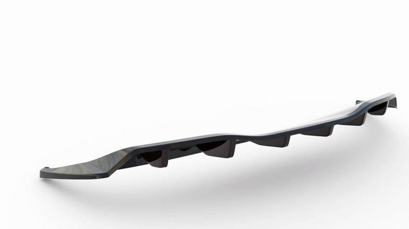 MAXTON DESIGN Central Rear Splitter (Vertical Bars) For 2022+ Tesla Model Y