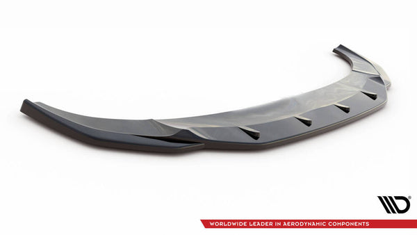 MAXTON DESIGN Front Splitter V.2 For 2019+ Audi RSQ3 F3