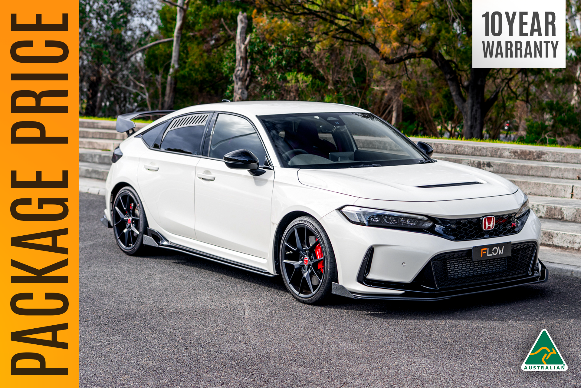 Honda FL5 Civic Type R - Full Lip Splitter Set