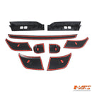 Gloss Black 9pcs Anti - Scratch Protective Trim Body Molding Set for Land Rover Defender L663 90 110 130 2020 - 2025 - Mars Performance