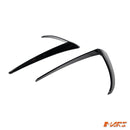 Gloss Black Aero DYNAMIC Front Bumper bar Side Blade Spoiler BodyKit for Tesla Model 3 2019 - 2023 - Mars Performance