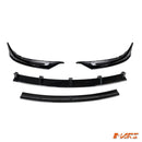 Gloss Black Aero DYNAMIC Lower Front Bumper bar Lip Spoiler BodyKit for Tesla Model 3 2019 - 2023 - Mars Performance