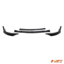 Gloss Black Aero DYNAMIC Lower Front Bumper bar Lip Spoiler BodyKit for Tesla Model Y 2022 - 2024 - Mars Performance