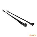 Gloss Black Aero DYNAMIC Lower Side Skirts Lip Spoiler BodyKit for Tesla Model 3 2019 - 2023 - Mars Performance