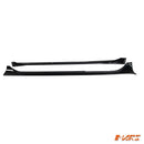 Gloss Black Aero DYNAMIC Lower Side Skirts Lip Spoiler BodyKit for Tesla Model Y 2022 - 2024 - Mars Performance