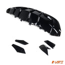 Gloss Black Aero DYNAMIC Rear Bumper Splitters Spoiler & Diffuser BodyKit for Tesla Model Y 2022 - 2024 - Mars Performance