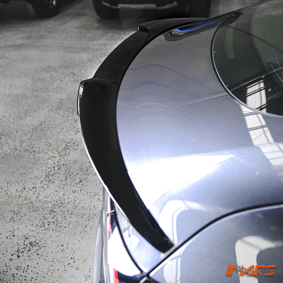 Gloss Black Aero DYNAMIC Rear Trunk Boot lip Spoiler BodyKit for Tesla Model 3 2019 - 2023 - Mars Performance