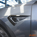 Gloss Black Aero DYNAMIC Side Fender Guard Camera Vent Blade BodyKit for Tesla Model 3 2019 - 2023 - Mars Performance