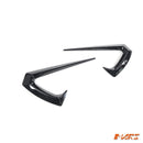 Gloss Black Aero DYNAMIC Side Fender Guard Camera Vent Blade BodyKit for Tesla Model Y 2022 - 2024 - Mars Performance